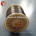 It has shape memory and high strength of Nitinol